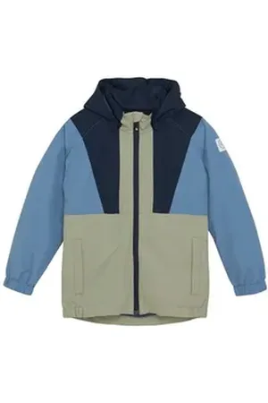 Color Kids Windbreaker COJacket - Colorblock niedliche Kinderjacke grau 152
