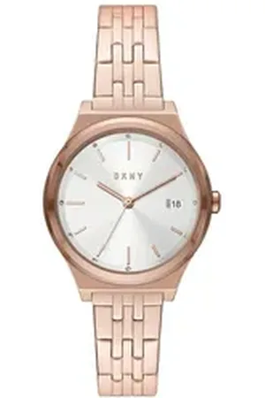 DKNY Quarzuhr Edelstahl goldfarben