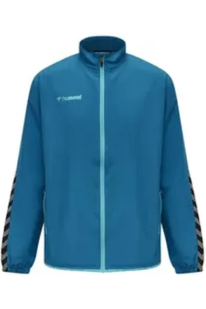 Hummel Sweatjacke Authentic Micro Trainingsjacke F8745 Polyester grün XL