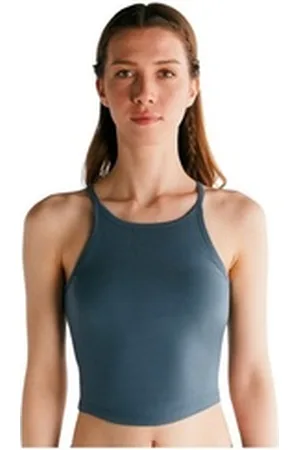 Leela COTTON Sporttop Sport Top grau S