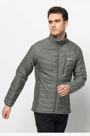 Jack Wolfskin Steppjacke ROUTEBURN PRO INS JKT M grün L (52)