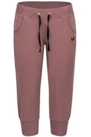 Erima 3/4-Hose Damen 3/4 Sweathose mit Bündchen rosa 34