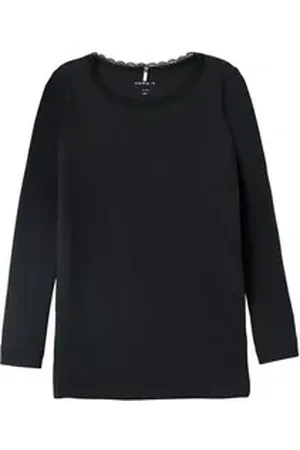 NAME IT Langarmshirt NMFKAB LS TOP NOOS schwarz 104