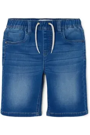 NAME IT Jeansshorts NKMRYAN JOGGER DNM L SHORTS 6300-TH blau 110