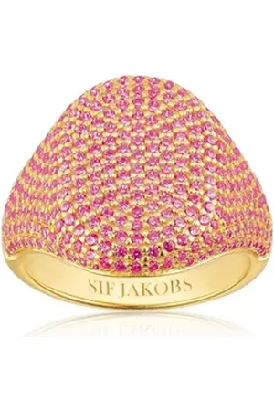 Sif Jakobs Silberring rosa 54