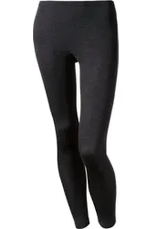 CON-TA Conta Lange Unterhose Damen-Thermo-Unterhose, lang Feinripp Streifen schwarz 40