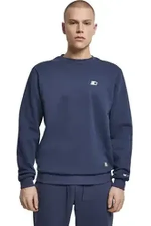 STARTER BLACK LABEL Rundhalspullover blau L