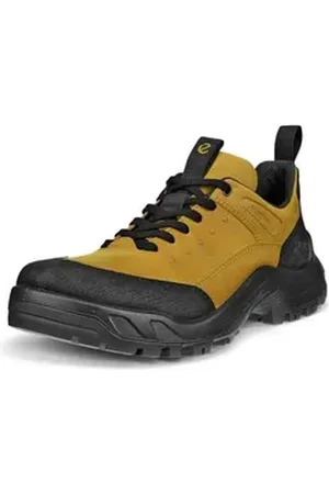 Ecco OFFROAD M Schnürschuh Freizeitschuh, Outdoorschuh, Schnürschuh mit waterproof Ausstattung gelb|schwarz 47 EU