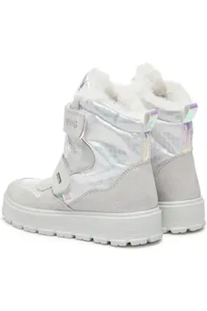 Primigi Schneeschuhe GORE-TEX 4873000 D Argento/Iridesc Schnürschuh silberfarben 40 EU