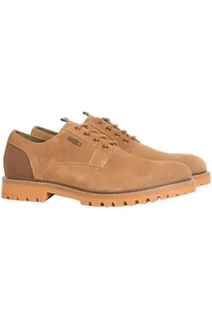 Barbour Lederschuh Sandstone Schnürschuh braun 11