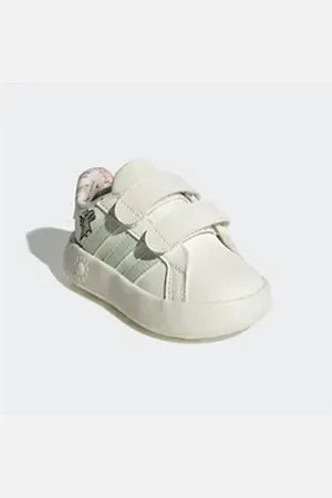 adidas Sportswear DINO GRAND COURT 2.0 KIDS Klettschuh Design auf den Spuren des Superstar, für Kinder weiß 24 EU