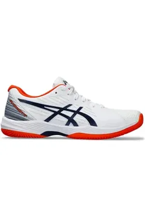 Asics SOLUTION SWIFT FF CLAY WHITE/BLUE EXPANSE Hallenschuh 46 EU