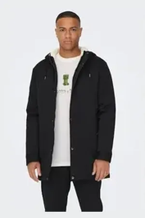 Only & Sons Parka ONSALEXANDER LIFE PARKA OTW VD schwarz XL