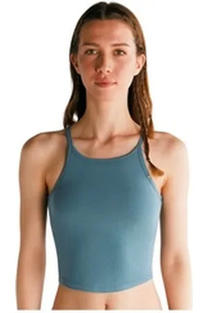 Leela COTTON Sporttop Sport Top blau L