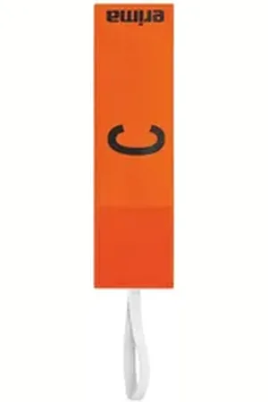 Erima Kapitänsbinde Captain Armband With Fastener orange 1 (XXS)
