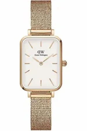 Daniel Wellington Luxusuhr Quadro 20X26 Pressed Melrose RG White