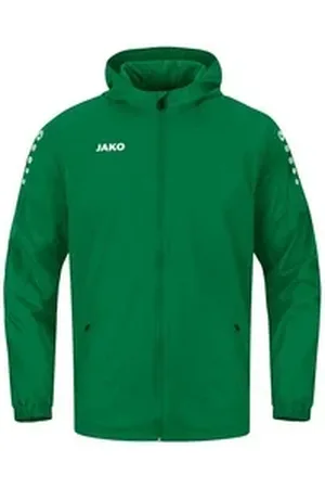 Jako Regenjacke Team 2.0 Allwetterjacke Dunkel Kapuzenjacken Atmungsaktivität grün 3XL