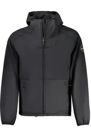 Napapijri Outdoorjacke Herren Sportjacke Schwarz mit Kapuze – Nachhaltigkeit trifft Stil M