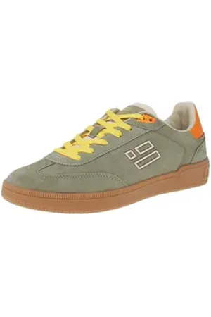 D.franklin Franklin DFSH387005 Rebell Basic Flag Khaki Sneaker grün 43 EU