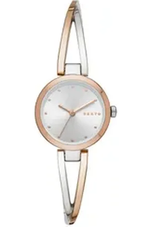 DKNY Quarzuhr Edelstahl bunt