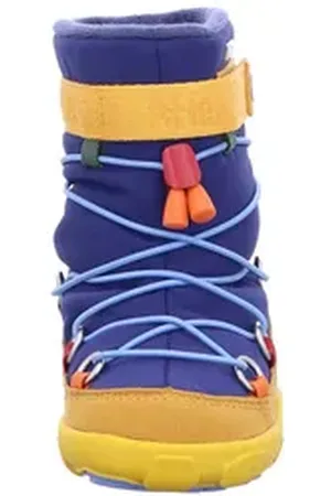 Affenzahn Snowy Tukan Winterstiefel ohne Absatz blau 30 EU