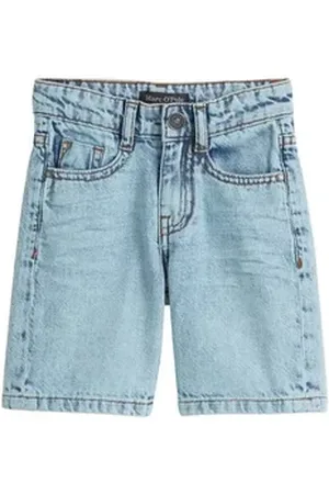 Marc O’ Polo Shorts aus reiner Bio-Baumwolle blau 92