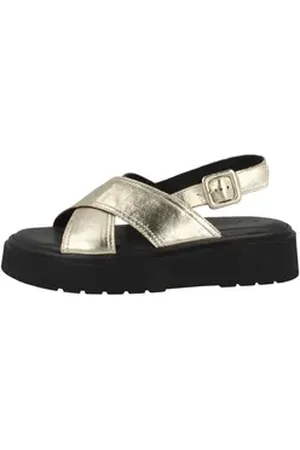 QS by s.Oliver 5-28201-20 Damen Sandale silberfarben 40 EU