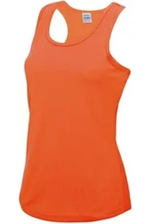 Just Cool Trainingsshirt Girlie Cool Tank Top Sport T-Shirt + WRAP zertifiziert S