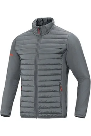 Jako Regenjacke Hybridjacke Premium Freizeitjacken Herren Bequem grau S
