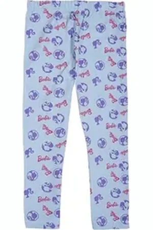 Barbie Leggings Leggings für Mädchen – Trendige Kinderhose mit tollem Design blau 110/116