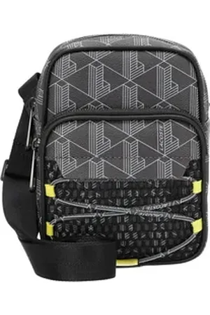 Lacoste Umhängetasche The Blend - Umhängetasche 18.5 cm (mesh mono periskop blau) bunt