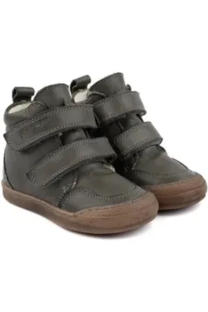 Pom Pom Stiefel Leder Wolle Schnürstiefelette EUR 25