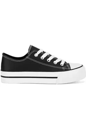 DeeZee Sneakers aus Stoff Mädchen CSS20531-02 Schwarz Sneaker schwarz 37 EU