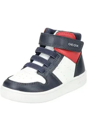 Geox Sneaker Lederimitat/Textil Sneaker weiß 22 EU