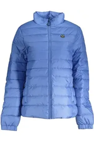 North Sails Outdoorjacke Damenjacke Blau, Leicht & Wasserabweisend, Umweltfreundliches Design S