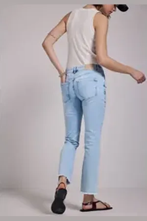 Street one Skinny-fit-Jeans Middle Waist blau 32