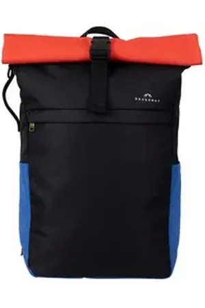 Doughnut Rucksack Jetpack Reborn 22 - Rolltop Rucksack 15" 68 cm erw. (schwarz x schwarz