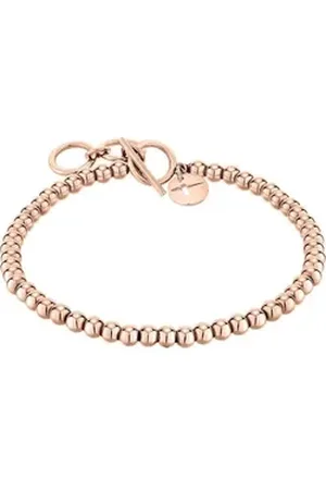 Tamaris Edelstahlarmband Damen-Armband Edelstahl, Trendig rosa
