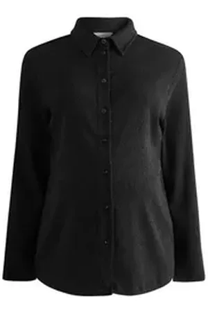 Next Umstandsbluse Gemusterte Bluse (Umstandsmode) (1-tlg) schwarz L