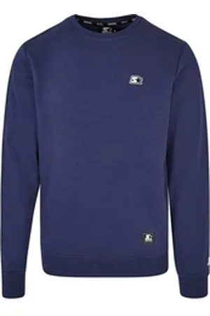 STARTER BLACK LABEL Rundhalspullover Herren Starter Essential Crewneck (1-tlg) blau L