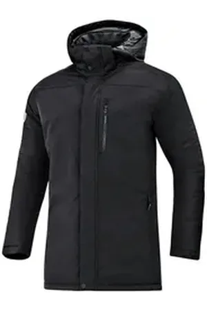 Jako Stadionjacke Winterparker Coachjacke Winterjacken Herren Atmungsaktivität schwarz M