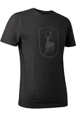 Deerhunter T-Shirt T-Shirt Logo schwarz L