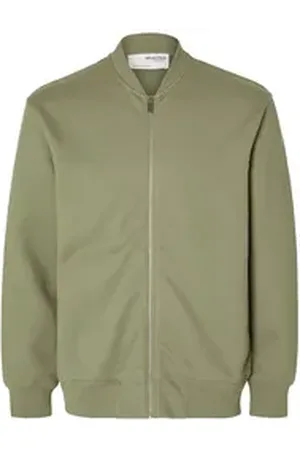 SELECTED HOMME Sweatjacke grau L