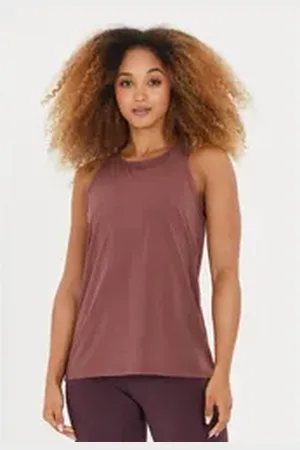 Endurance ATHLECIA Tanktop MOTA (1-tlg) mit QUICK DRY-Technologie braun 44
