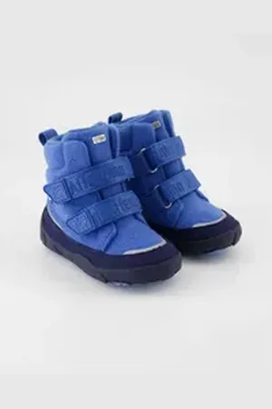 Affenzahn Wolle Comfy Klettstiefel blau 24 EU