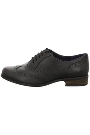 Clarks Freizeit Schnürer für Damen in schwarz schwarz Schnürschuh (1-tlg) schwarz 37 EU