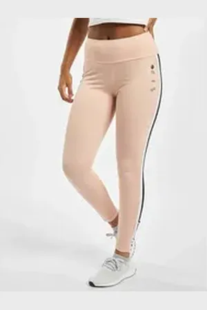 Just Rhyse Leggings Hosen Damen Villamontes mit elastischem Bund rosa