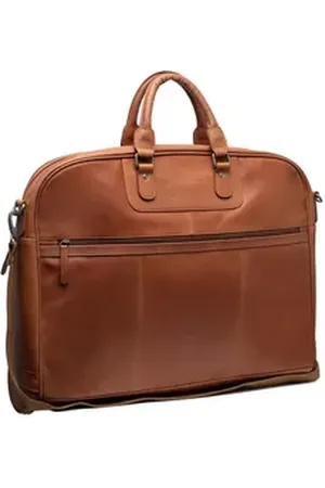 Chesterfield Reisetasche Travelbag Josh, aus echtem Leder braun