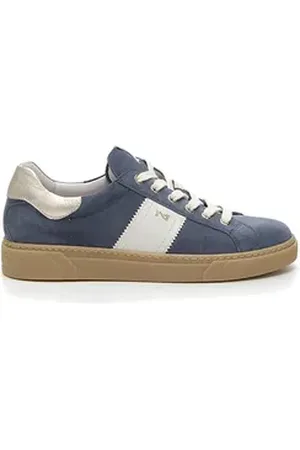 Nero Giardini Damen Sneaker Schnürschuh blau 37 EU