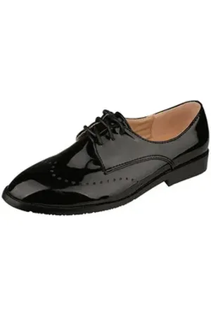 familytrends Schnürschuh mit klassischem Lochmuster schwarz 20 EU